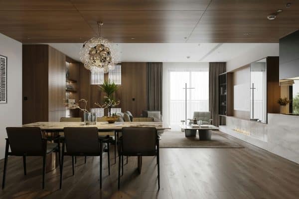 Dự án thiết kế nội thất căn hộ Goldmark City