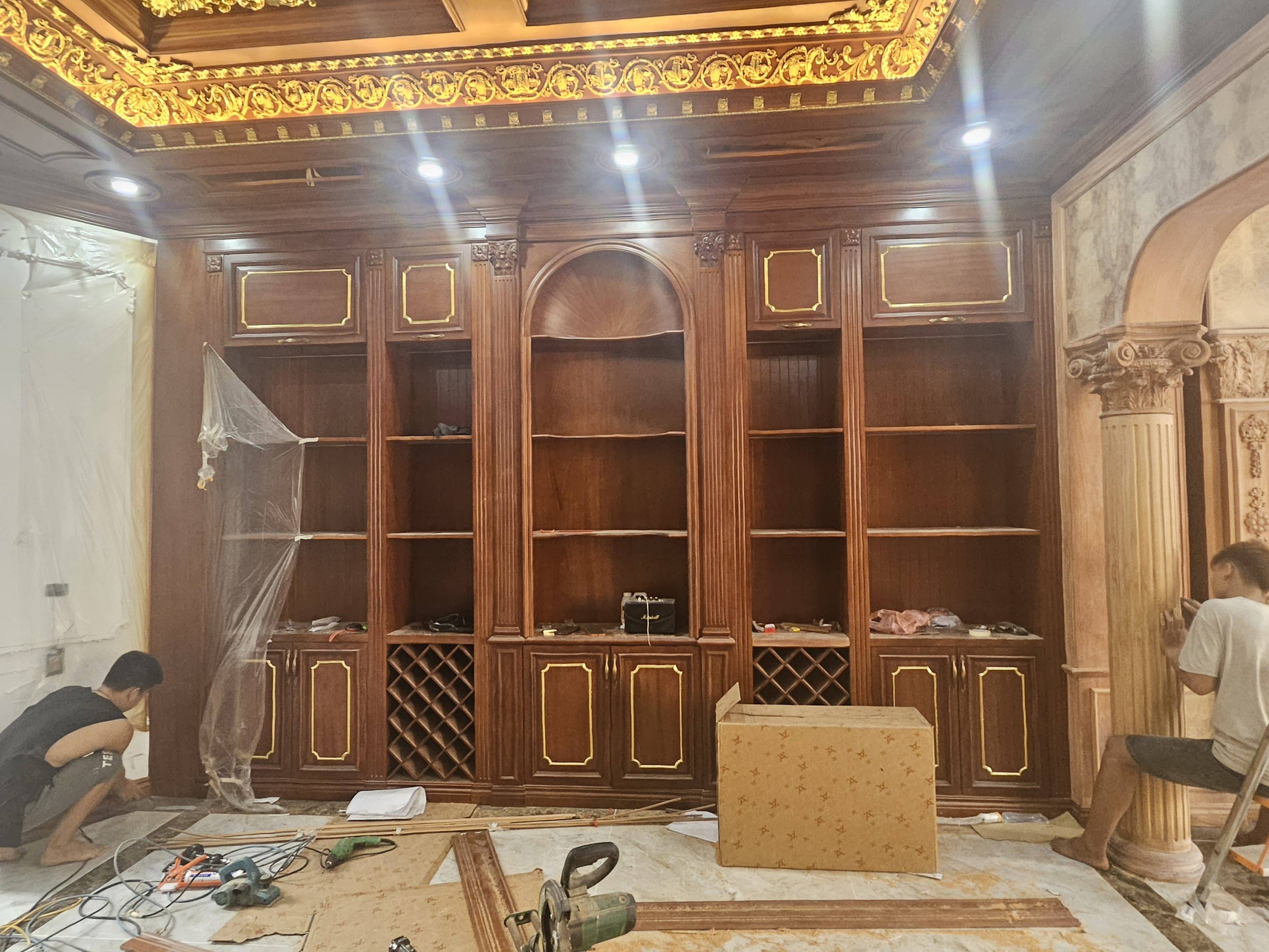 Nội thất biệt thự tân cổ điển Hà Đông